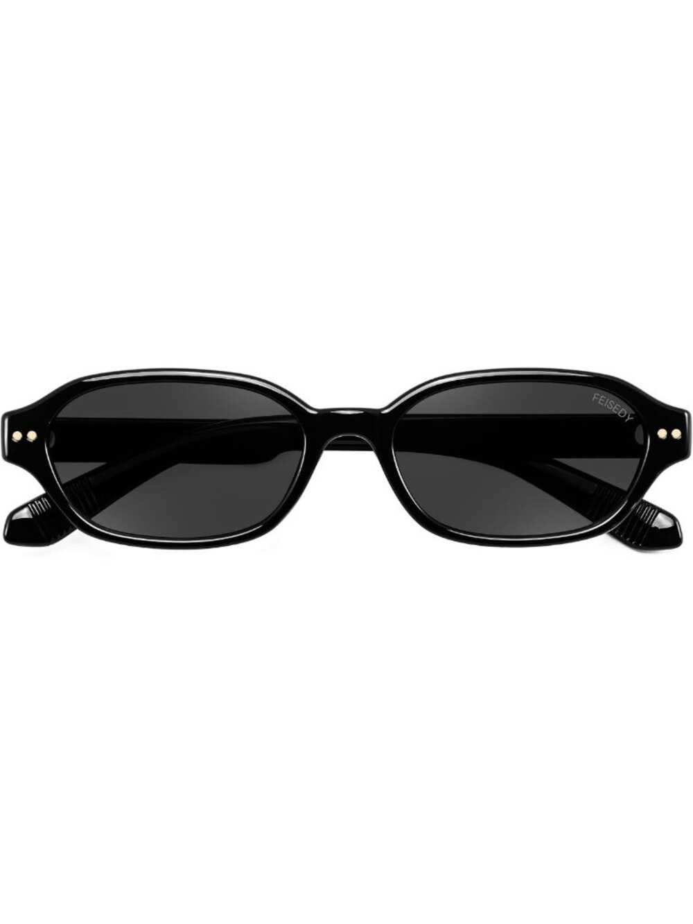 Retro Polarized Rectangle Sunglasses for Women & Men | Y2K 90s Style Sunnies